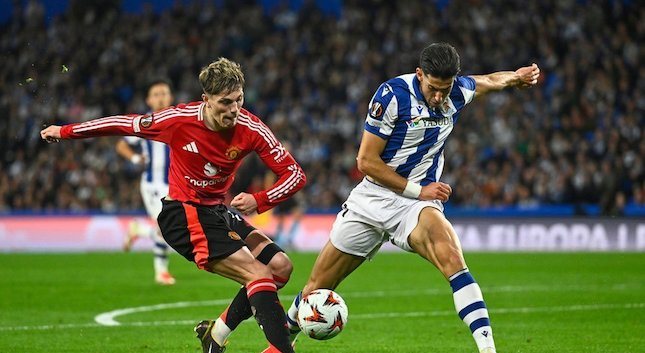 Real Sociedad vs Manchester United 1-1 Highlights