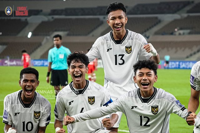 Kalahkan Afghanistan 2-0, Timas Indonesia U-17 Pimpin Klasemen Grup