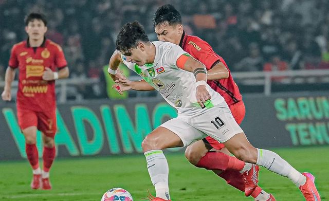 Persija Jakarta vs Persebaya Surabaya Imbang 1-1