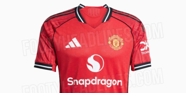 Jersey Home Man United 2025/2026
