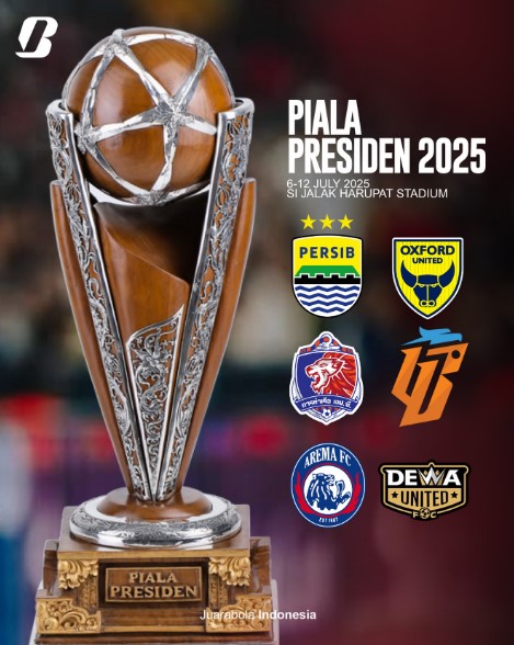 Peserta Piala Presiden 2025