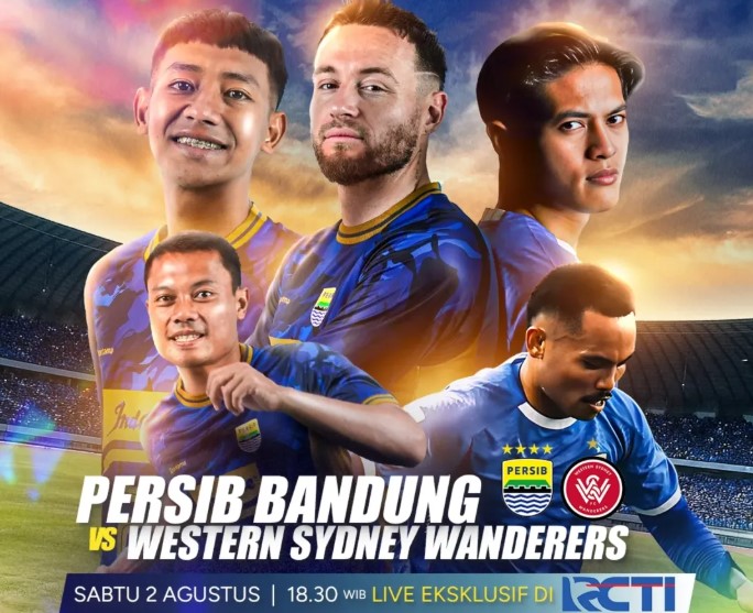 Jadwal Persib Bandung vs Western Sydney, Disiarkan Langsung RCTI