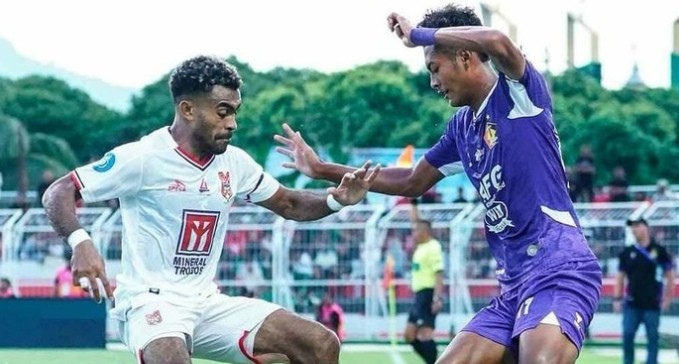Persik Kediri Taklukkan Malut United 2-1