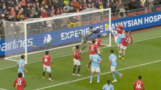 Manchester United vs Manchester City 2-0 Highlights