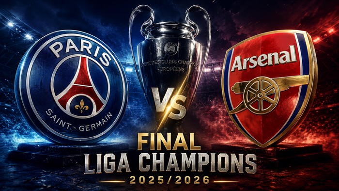 Jadwal Final Liga Champions PSG Vs Arsenal